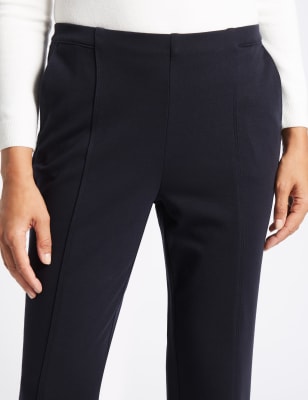 Ponte Straight Leg Trousers, M&S Collection