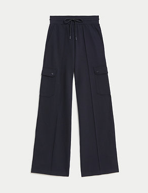 Ponte Utility Wide Leg Trousers Image 2 of 5