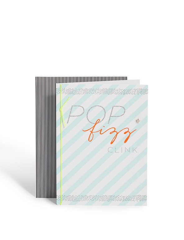 Pop Fizz Greetings Card Image 1 of 2