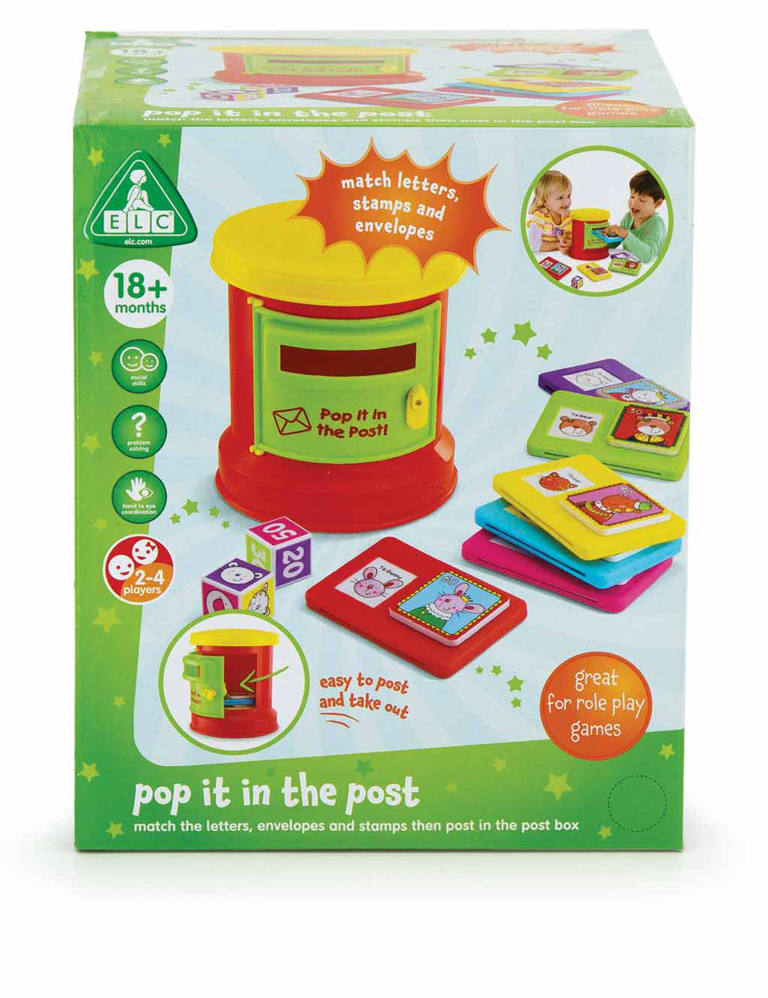 Early learning centre wooden post box new arrivals
