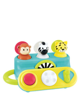 Pop Up Jungle Animals Toy (924 Mths) Early Learning Centre M&S