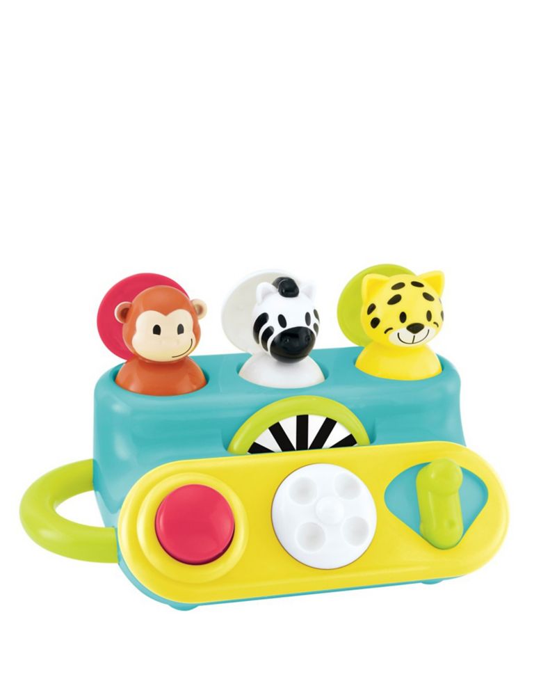 Pop Up Jungle Animals Toy (9-24 Mths) 1 of 2