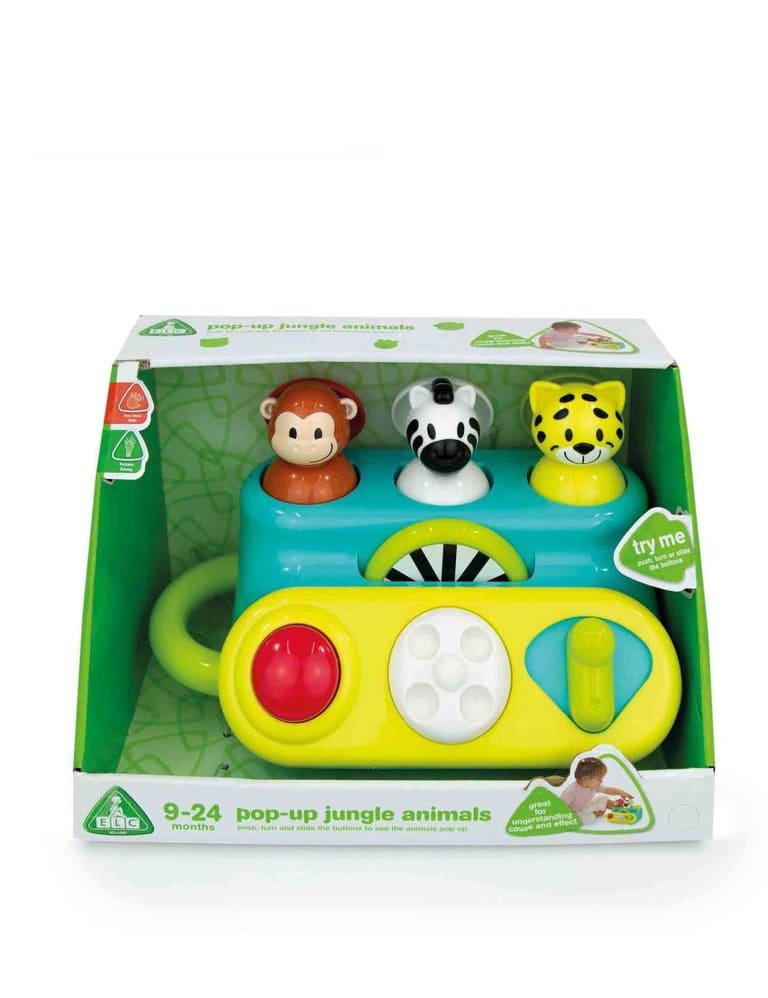 Pop Up Jungle Animals Toy 9 24 Mths