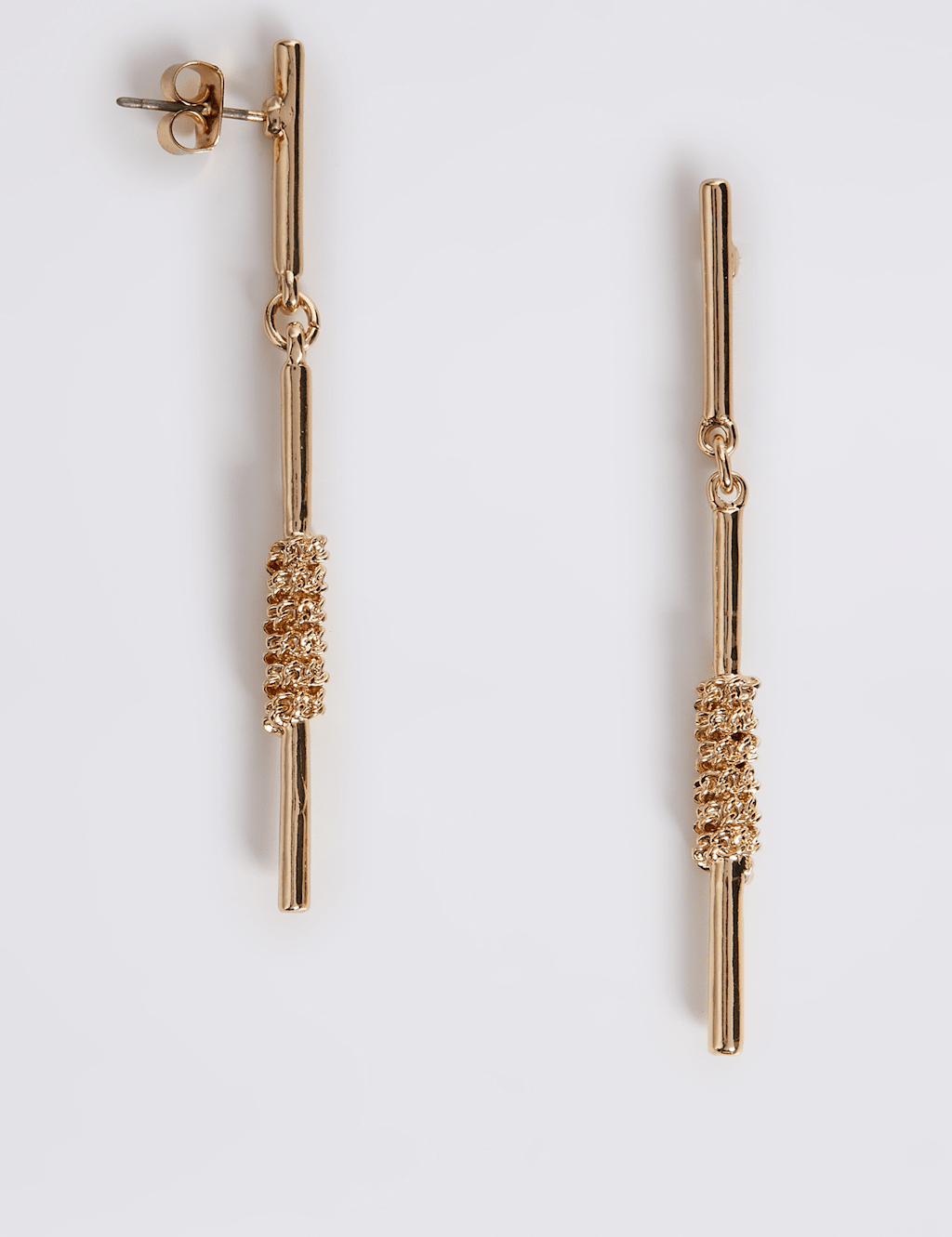 Popcorn Stick Drop Earrings M&S Collection M&S