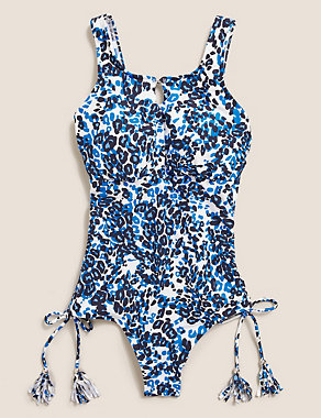 Post Surgery Animal Print Padded Swimsuit Image 2 of 6
