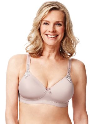 Post Surgery Elegance Embroidered Padded A-DD Bra Image 1 of 1