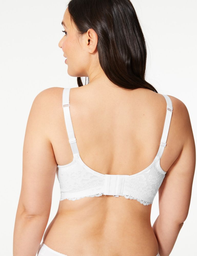Post Surgery Louisa Lace Padded Full Cup Bra A-E 3 of 5