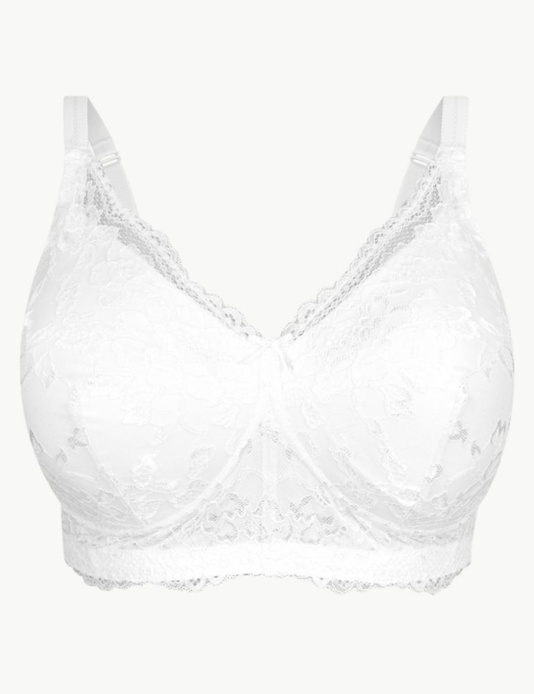 Post Surgery Louisa Lace Padded Full Cup Bra A-E 2 of 5