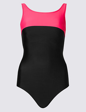 Post Surgery Secret Slimming™ Panel Sporty Swimsuit Image 2 of 3