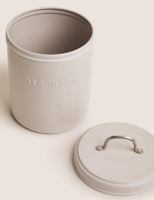 Powder Coated Biscuit Storage Jar Image 2 of 3