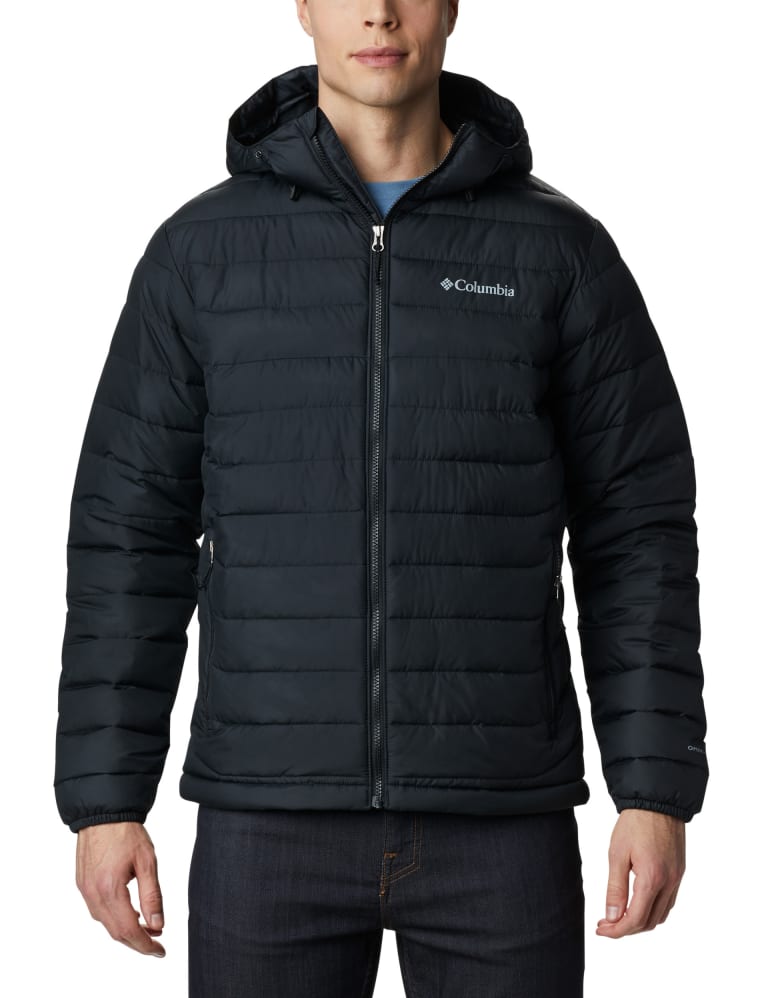 Powder Lite Hooded Puffer Jacket Columbia M S