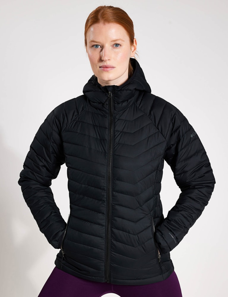 Columbia plus size powder pillow quilted jacket top