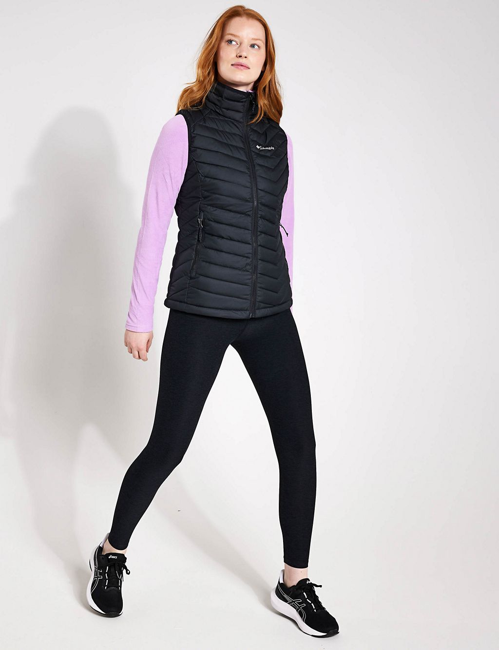 Powder Lite Quilted Funnel Neck Gilet 1 of 5