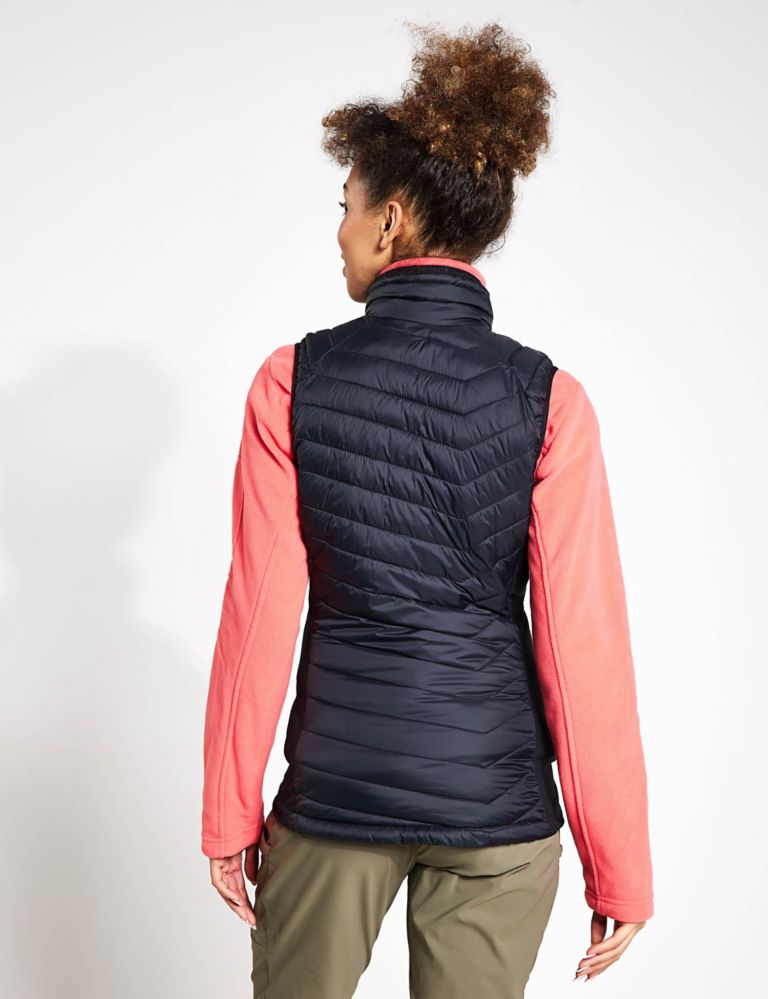 Powder Pass Padded Funnel Neck Gilet 3 of 4