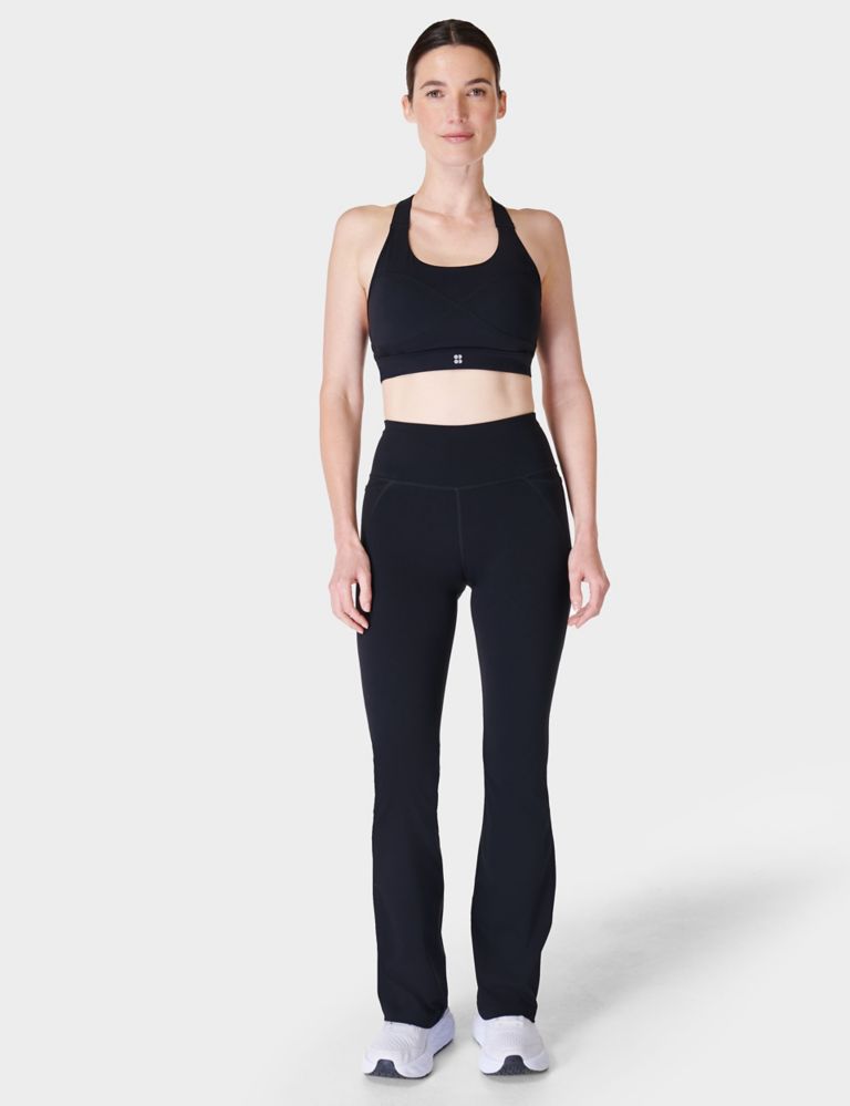 Power High Waisted Bootcut Trousers 2 of 6