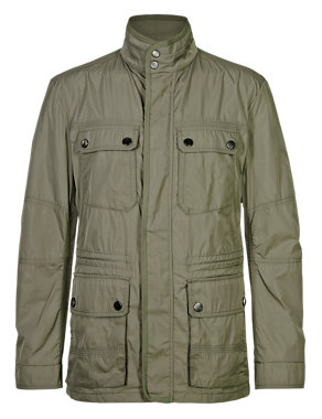 Premium 4 Pockets Military Jacket with Stormwear™ Image 2 of 5