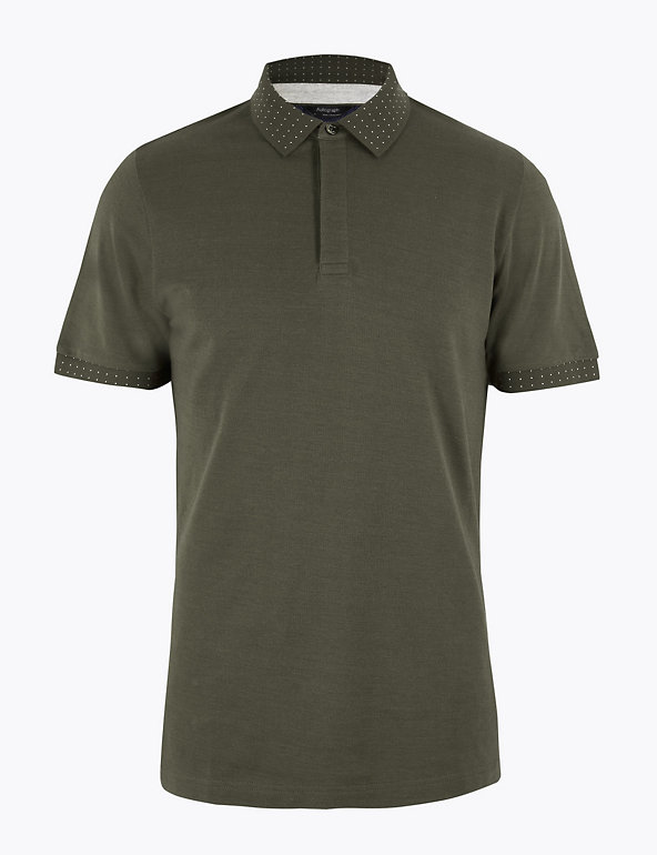 Premium Cotton Polo Shirt Image 1 of 1