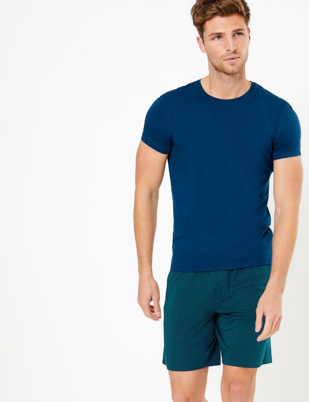 Premium Cotton Supersoft Pyjama Shorts | Autograph | M&S
