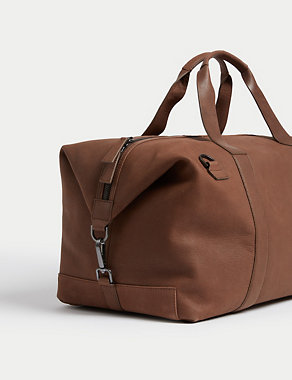 Premium Leather Weekend Bag Image 2 of 4