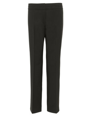 Premium New Wool Rich Split Waistband Trousers Image 2 of 7