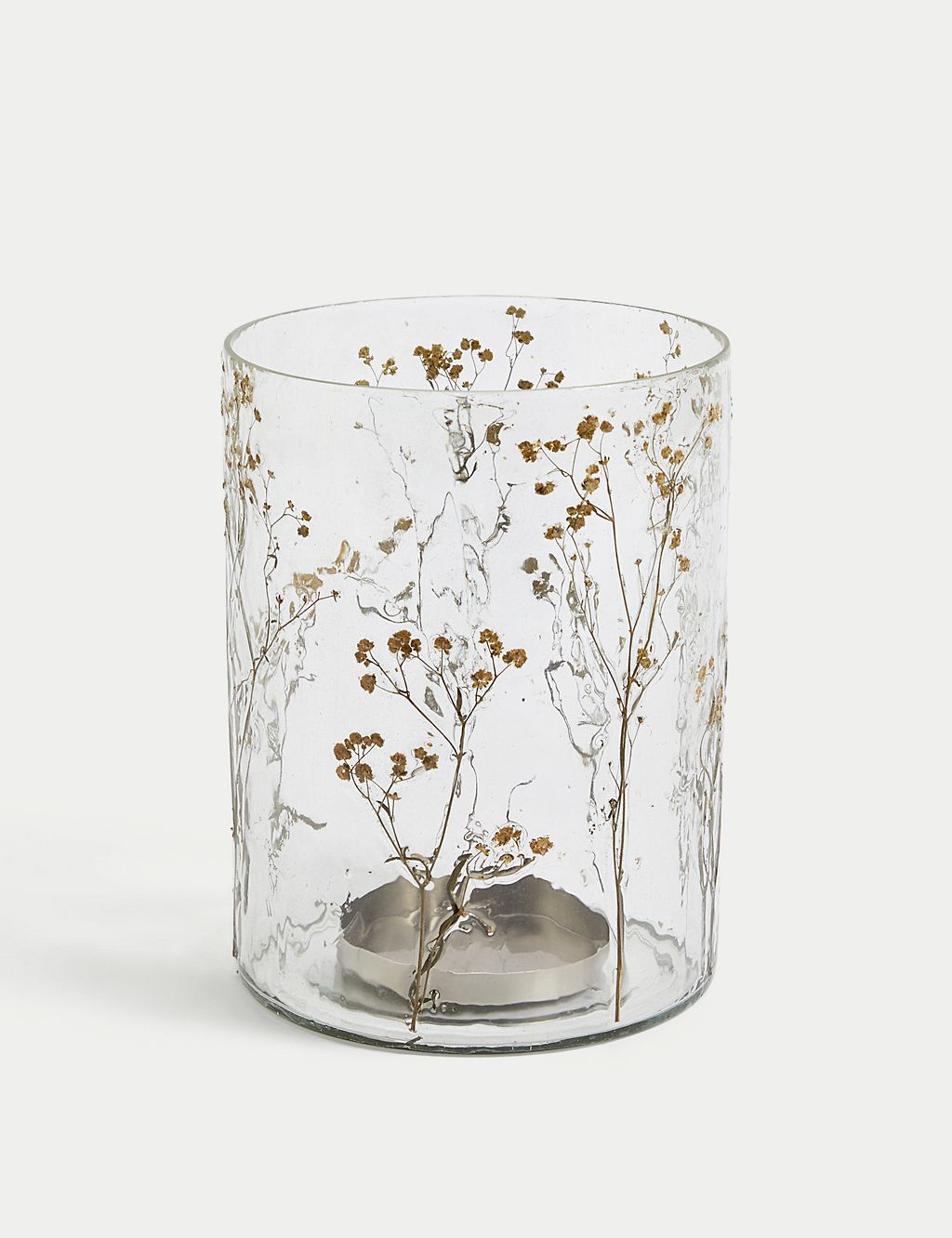 Pressed Flower Hurricane Candle Holder 3 of 4