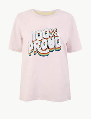 Pride 100% Proud T-Shirt Image 2 of 5