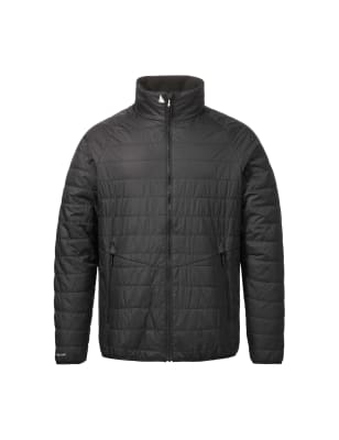 Long Primaloft® water-repellent padded jacket