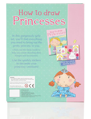 Princess Draw Book Image 2 of 4