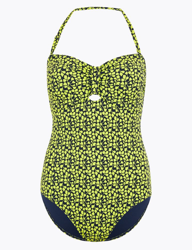 Printed Bandeau Swimsuit 1 of 1