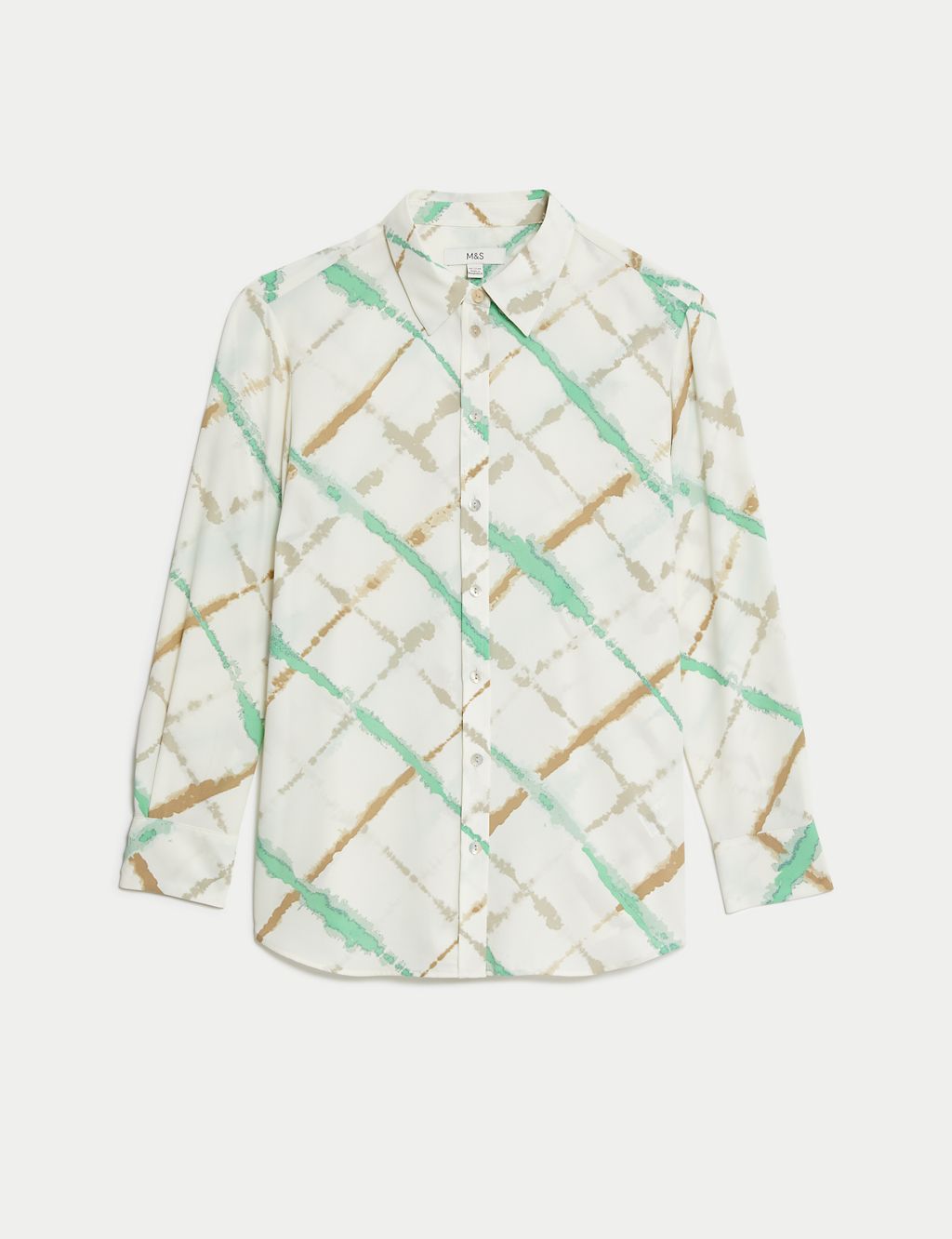 Printed Collared Blouse 1 of 5