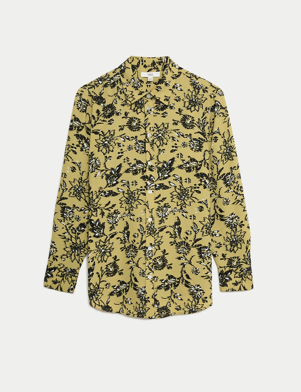 Printed Collared Blouse 1 of 5