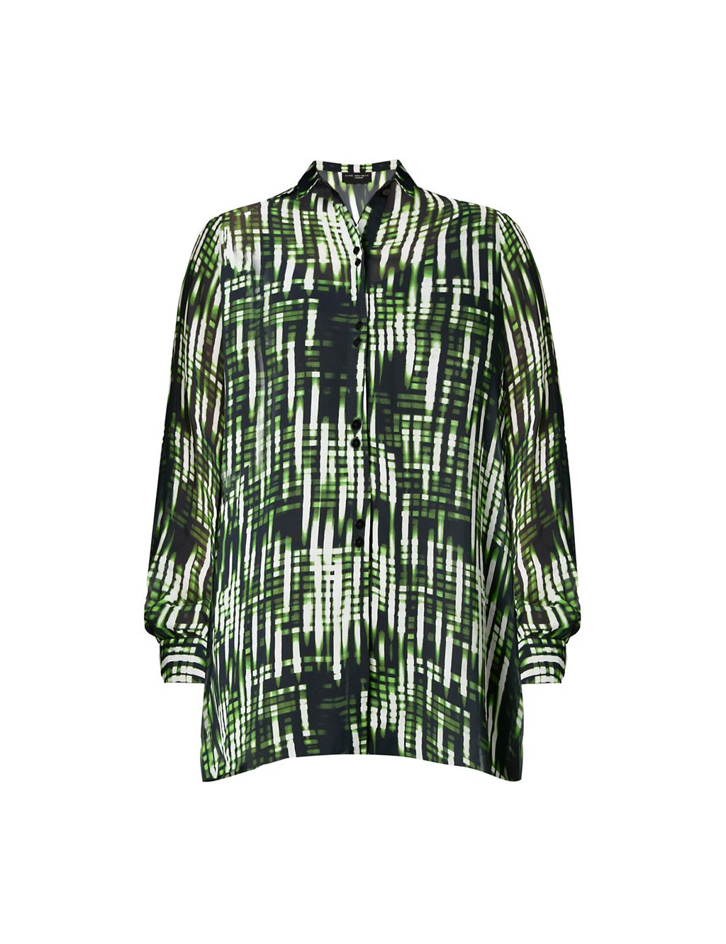 Printed Collared Relaxed Shirt 1 of 4