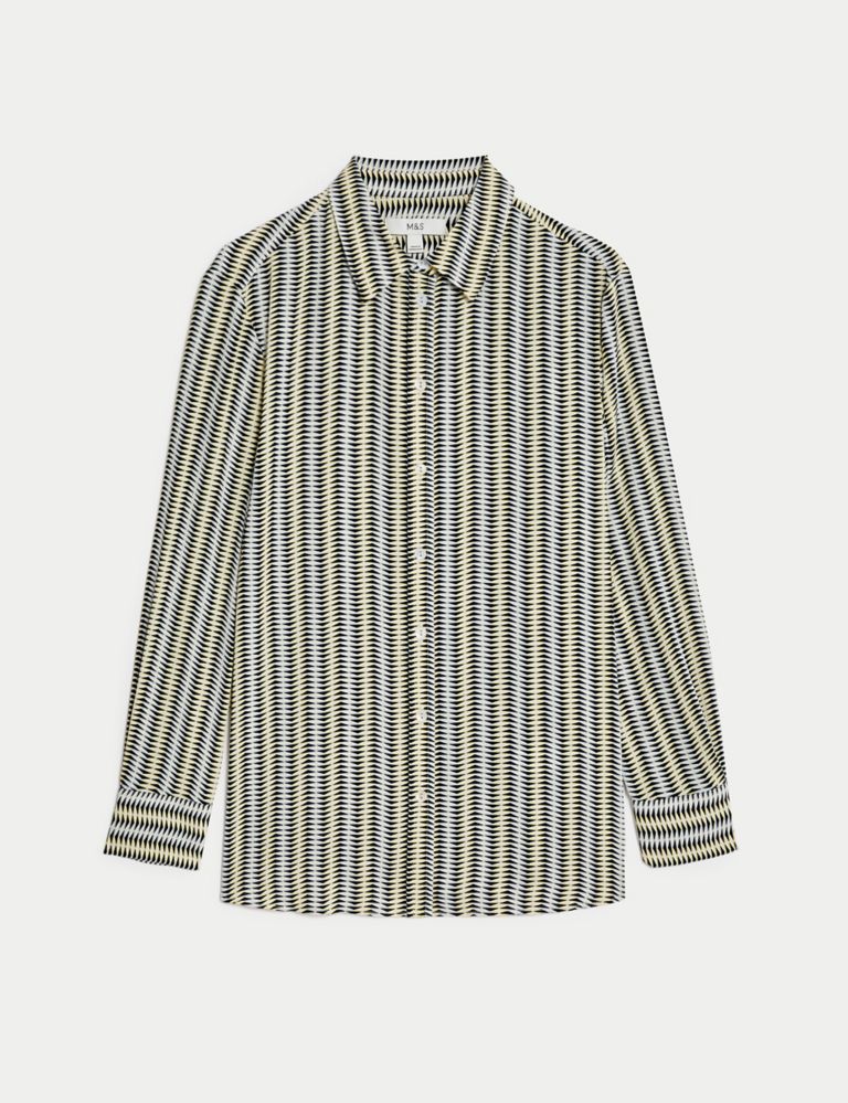 Printed Collared Shirt | M&S Collection | M&S