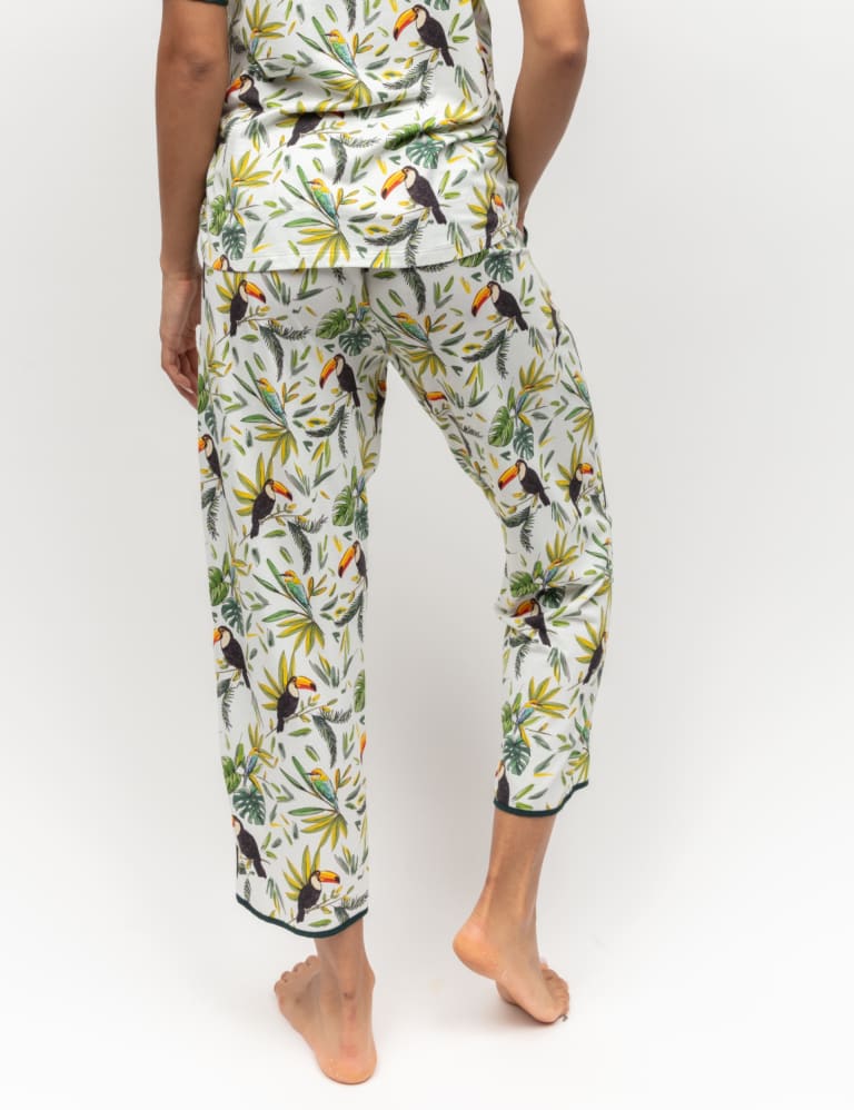 Cropped deals pajama bottoms