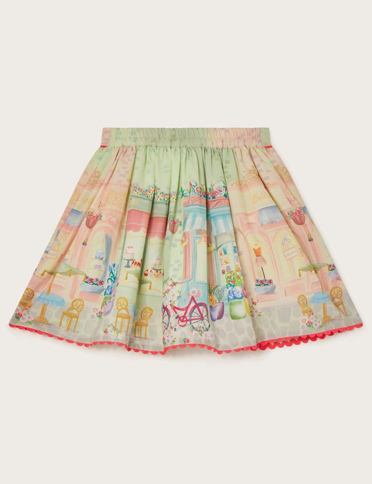 Printed Elasticated Waist Skirt (3-13 Yrs) 2 of 4