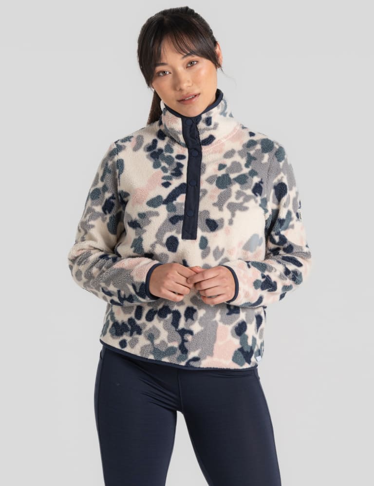 Women's printed clearance fleece jackets
