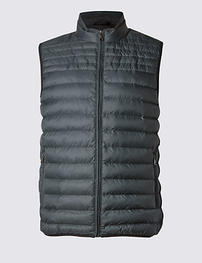 Printed Gilet with Stormwear™ Image 2 of 5