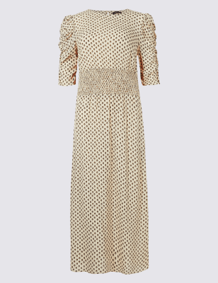 marks spencer midi dress