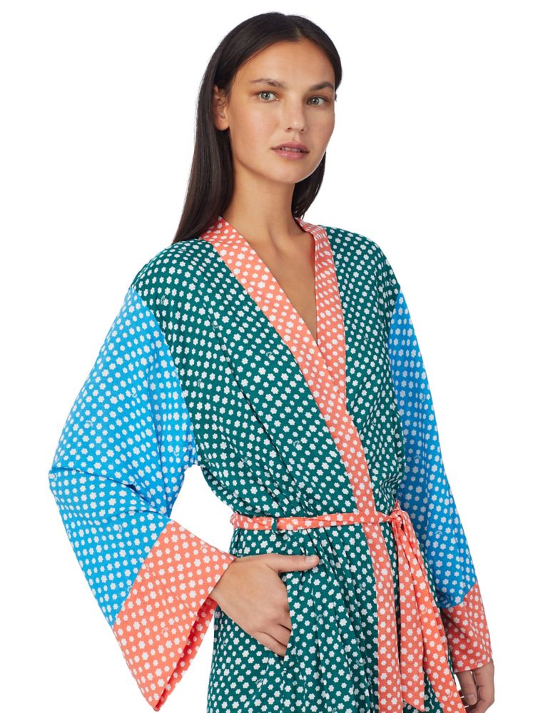 Printed Kimono Wrap 5 of 5