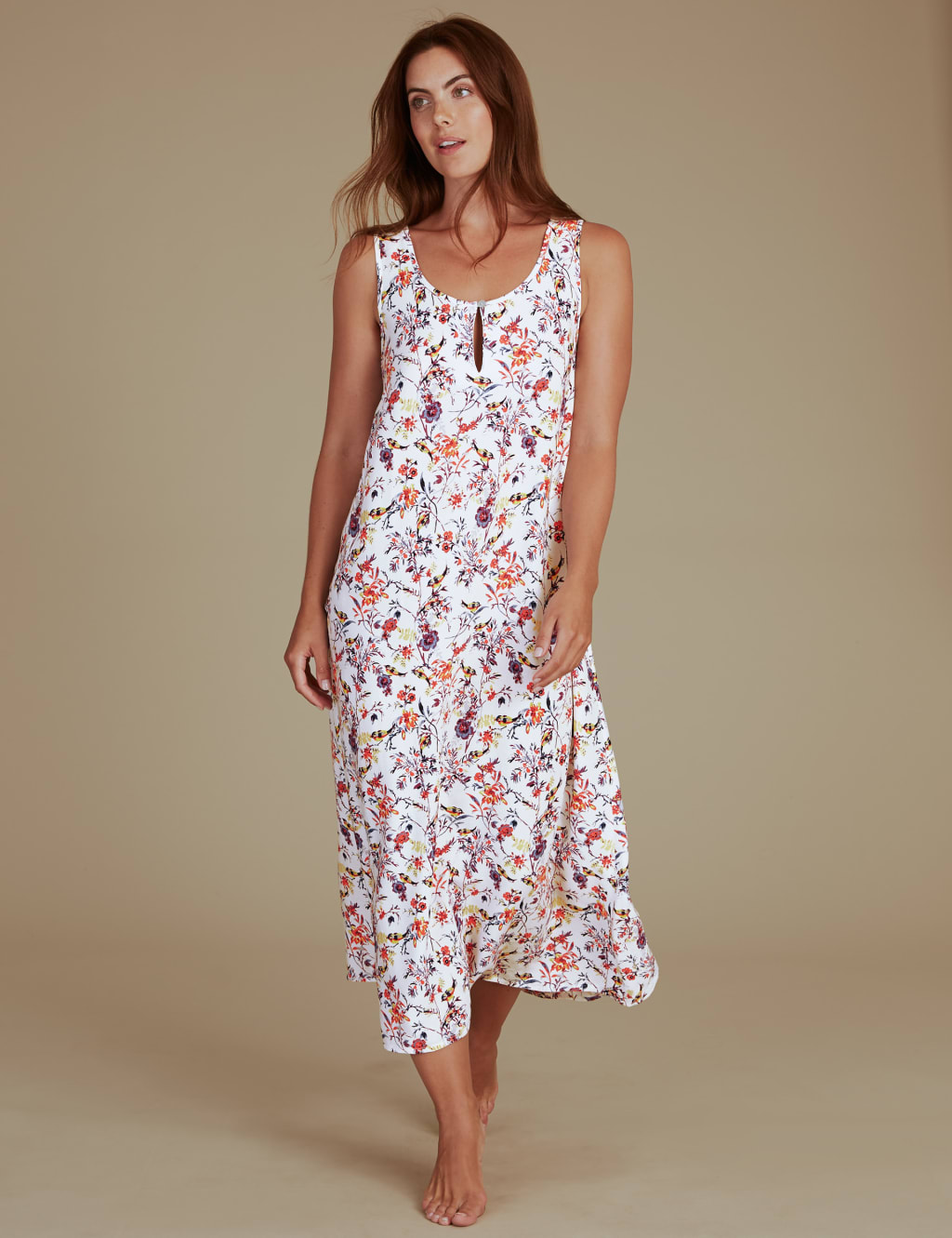 Marks and spencer long nightdress hotsell