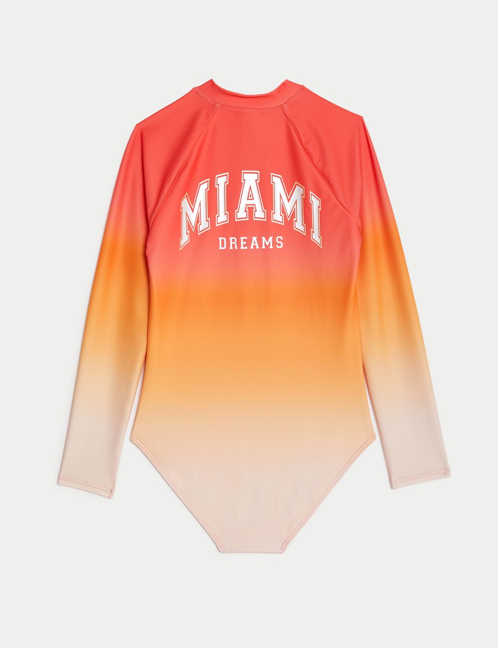 Printed Long Sleeve Swimsuit (6-16 Yrs) 1 of 3