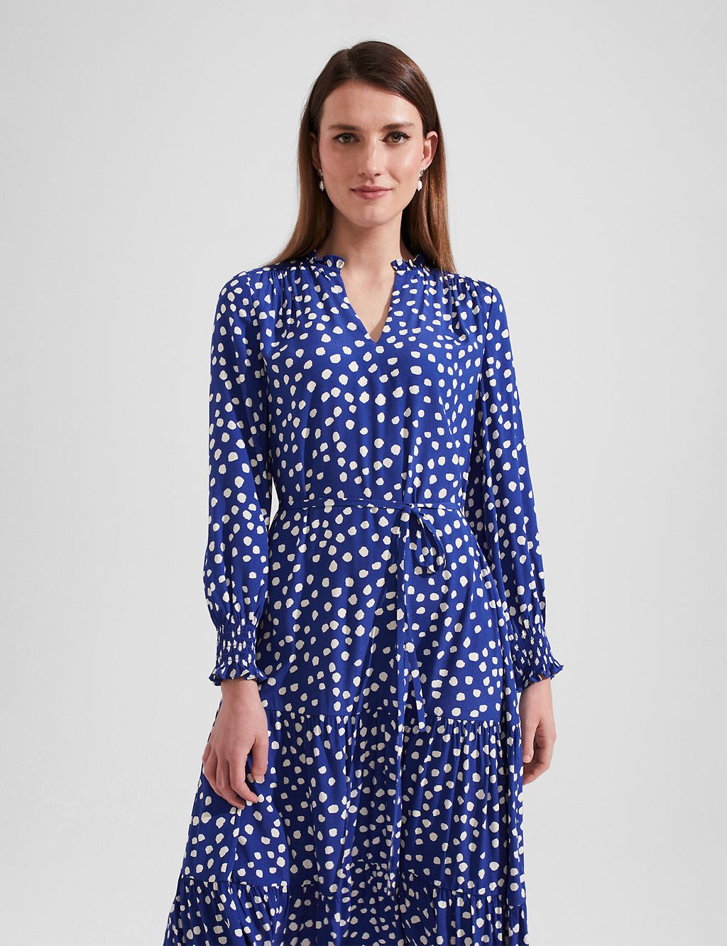 Printed Midi Shirt Dress | HOBBS | M&S