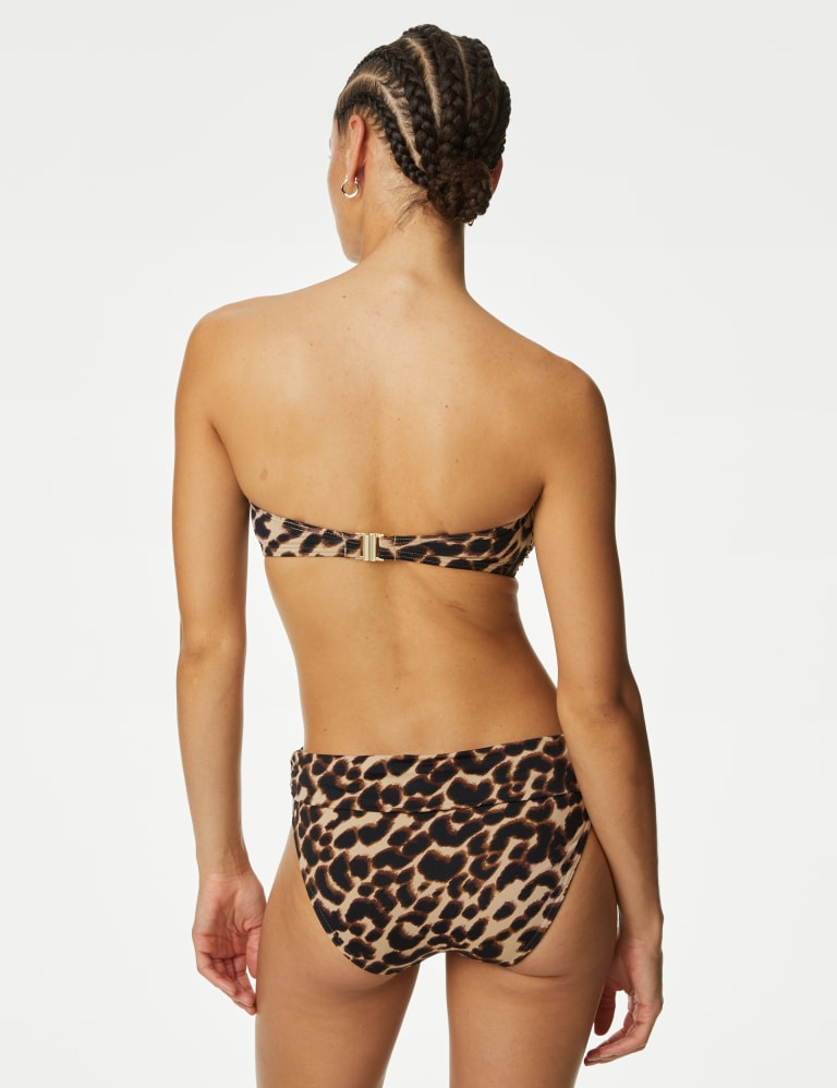 Printed Padded Bandeau Bikini Top 5 of 5