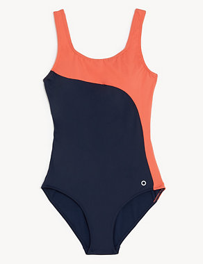 Printed Padded Scoop Neck Swimsuit Image 2 of 6