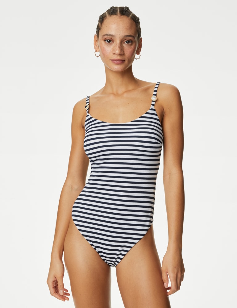 Printed Padded Scoop Neck Swimsuit 5 of 6