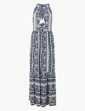 Printed Relaxed Maxi Dress Image 2 of 4