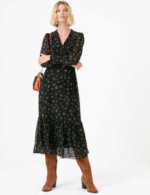 marks and spencer midi dresses