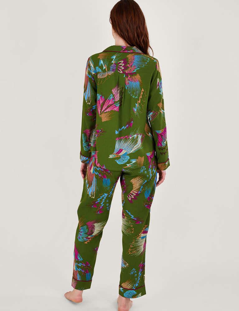Printed Revere Pyjama Set Monsoon M S