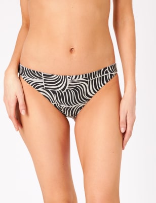 m&s black bikini bottoms