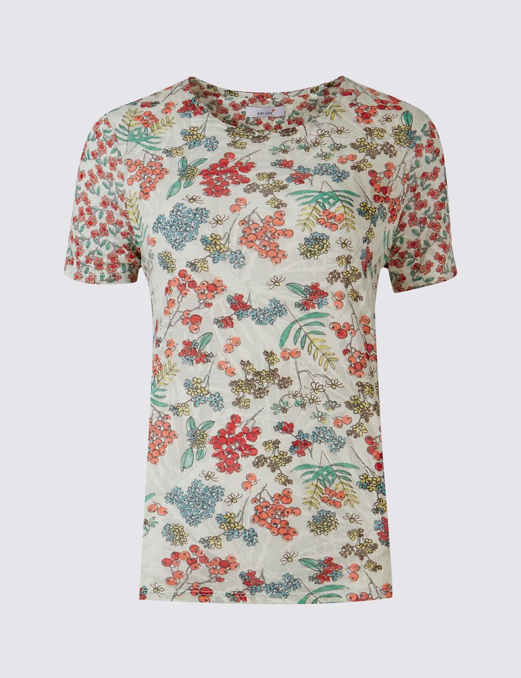 Printed Round Neck Short Sleeve T-Shirt 1 of 4